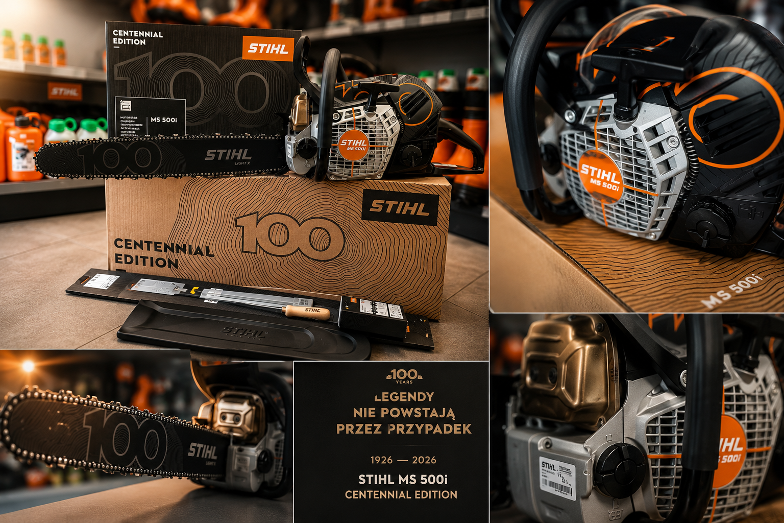 STIHL MS 500i Limited Edition już dostępna w STIHL Zabrze STIHL MS 500i Limited Edition już dostępna w STIHL Zabrze